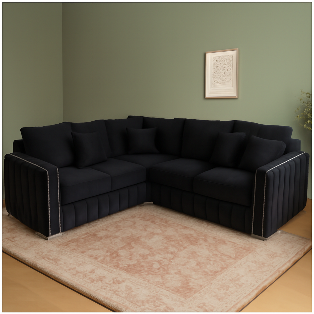 The Laila Luxe 2C2 Linen Sofa