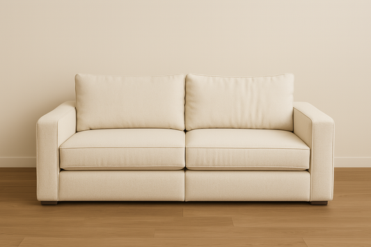 The Elegant 2-Seater High-Back Sofa