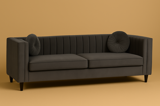 The Belmont Classic Linen Sofa  4 Seater