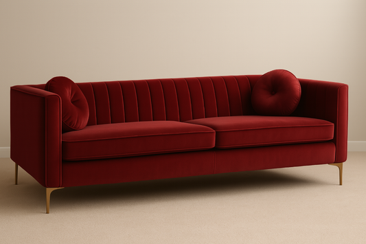 The Laila Luxe 4 Seater Linen Sofa