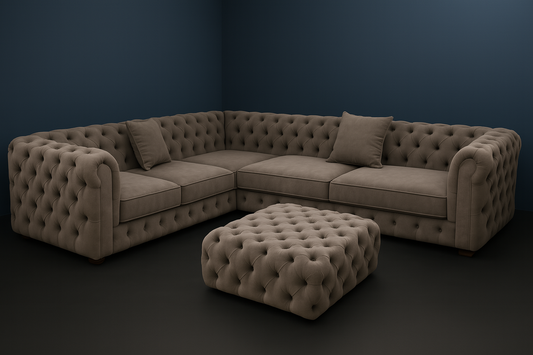 The Ashton Signature 2C2 Full Chesterfield Sofa
