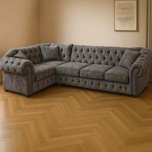 The Aligance 1C3 Scroll Arm Sofa